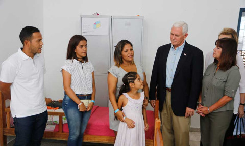 Régimen de Maduro, una dictadura brutal: Pence