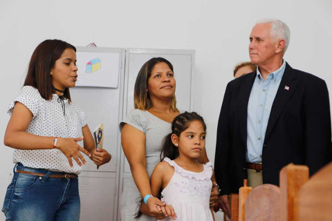 Régimen de Maduro, una dictadura brutal: Pence
