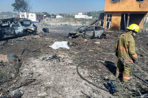 Las personas fallecidas corresponden a 23 varones adultos y un menor de edad. Foto: Cuartoscuro